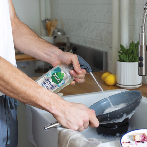 slide 17 of 29, Seventh Generation Power+ Free & Clear Foaming Dish Spray, 16 oz