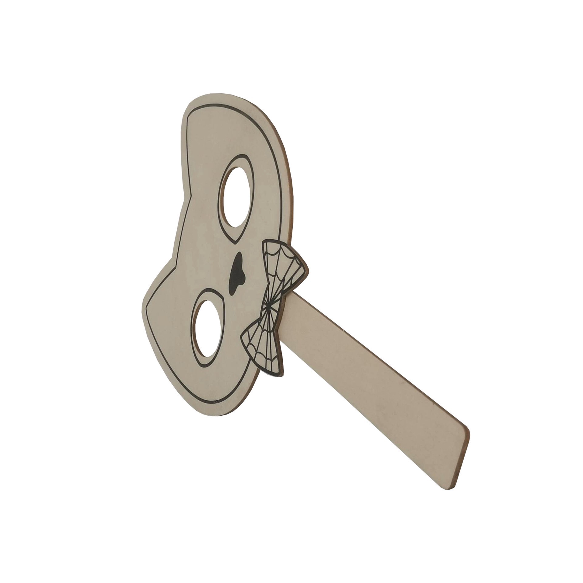 slide 2 of 2, 12.75" Cat Wood Mask By Creatology, 12.75 in