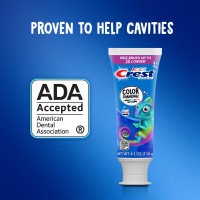 slide 20 of 29, Crest Advanced Kid's Fluoride Toothpaste, Bubblegum Flavor, Two Tubes of Color Changing Toothpaste, 4.2 oz