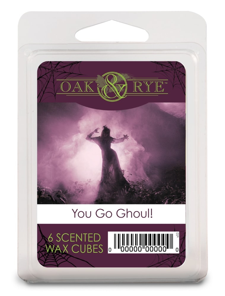 slide 1 of 1, Oak & Rye You Go Ghoul! Scented Wax Cubes, 6 ct