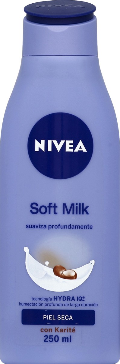 slide 2 of 3, Nivea Body Soft Milk Dry Skin Lotion, 250 ml