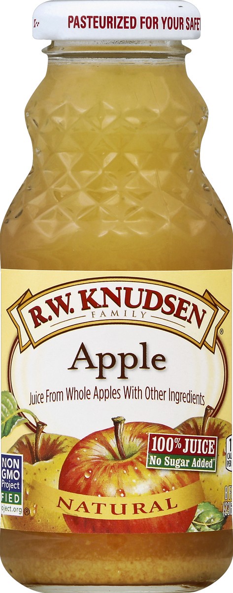 slide 1 of 6, R.W. Knudsen 100% Juice 8 oz, 8 oz