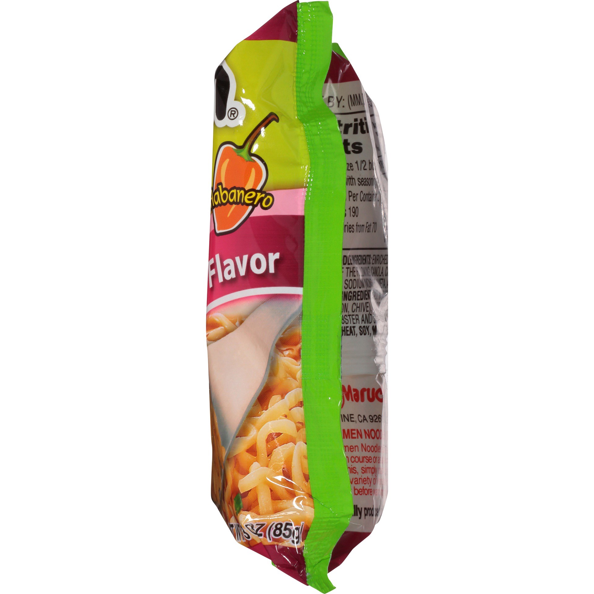 slide 6 of 7, Maruchan Habanero Lime Chili Shrimp Flavor Ramen Noodle Soup, 3 oz