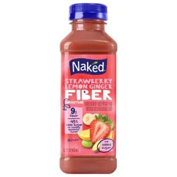 Naked Juice Strawberry Lemon Ginger Fiber 15.2 oz