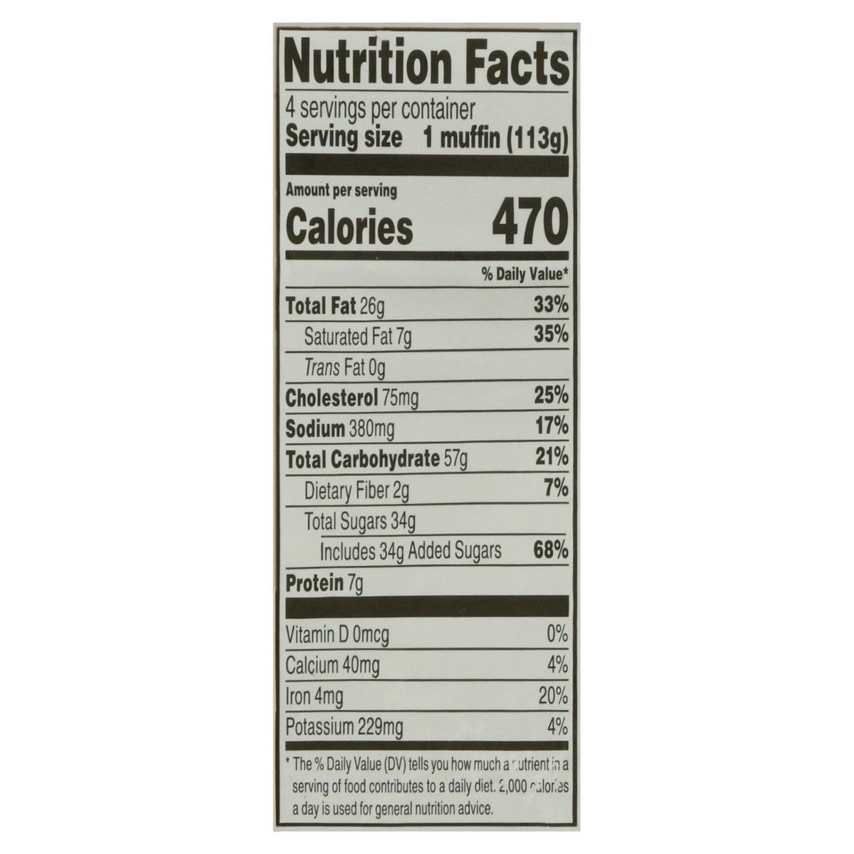 slide 10 of 13, SE Grocers Double Chocolate Chip Muffin, 1 ct