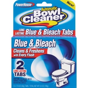 slide 1 of 1, Power House Automatic Bowl Cleaner Long Lasting Tabs, 2 ct