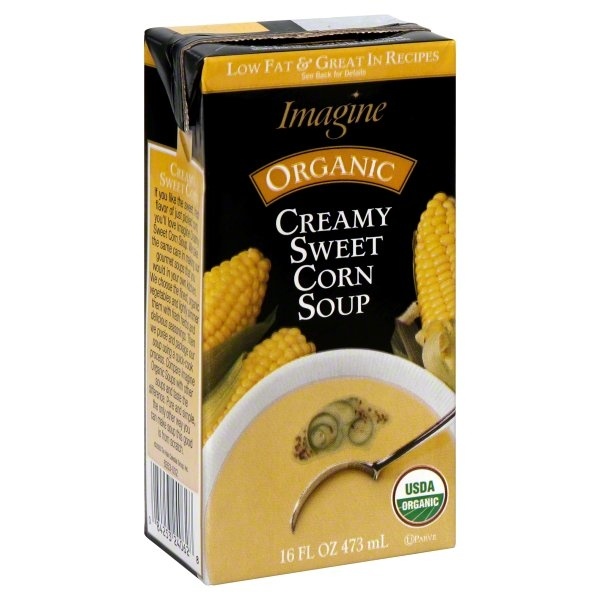 slide 1 of 1, Imagine Foods Soup Creamy Sweet Corn Og, 16 oz