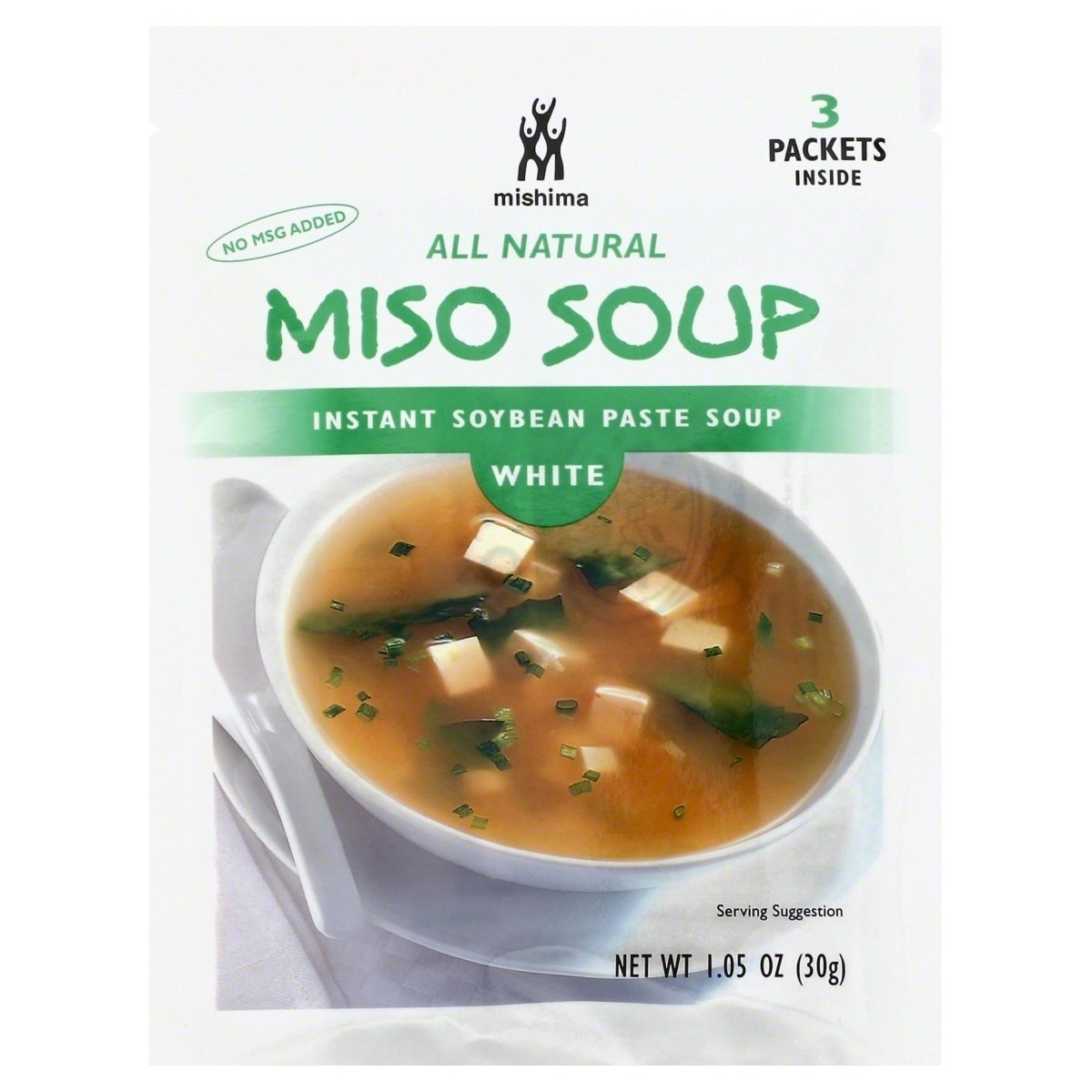 slide 1 of 3, Mishima Instant Miso Soup, 1.05 oz