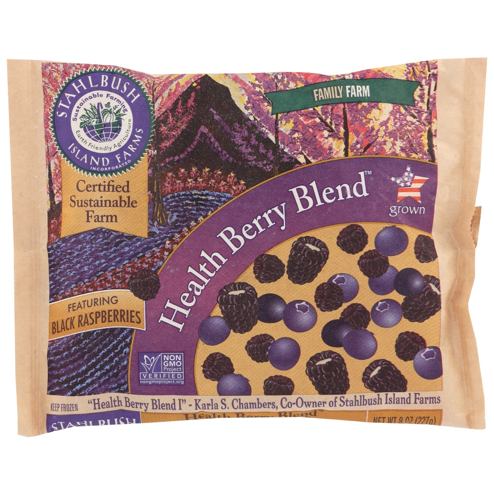 slide 1 of 5, Stahlbush Island Farms Healthy Berry Blend, 10 oz