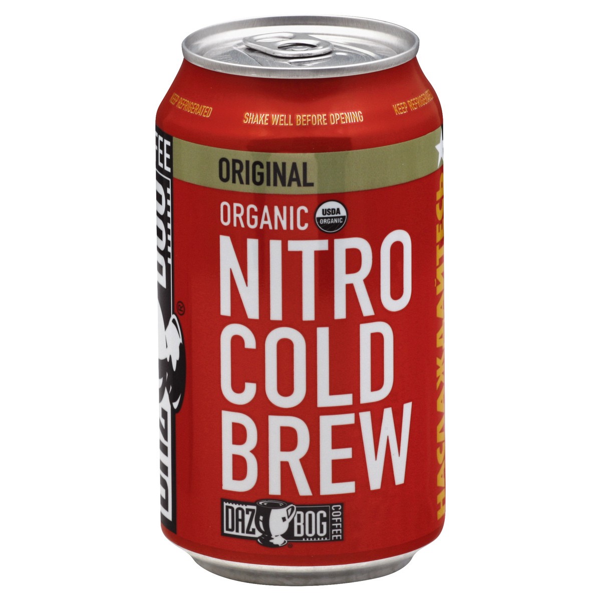 slide 11 of 12, DazBog Coffee Organic Nitro Cold Brew Original Coffee 1 ea, 1 ct