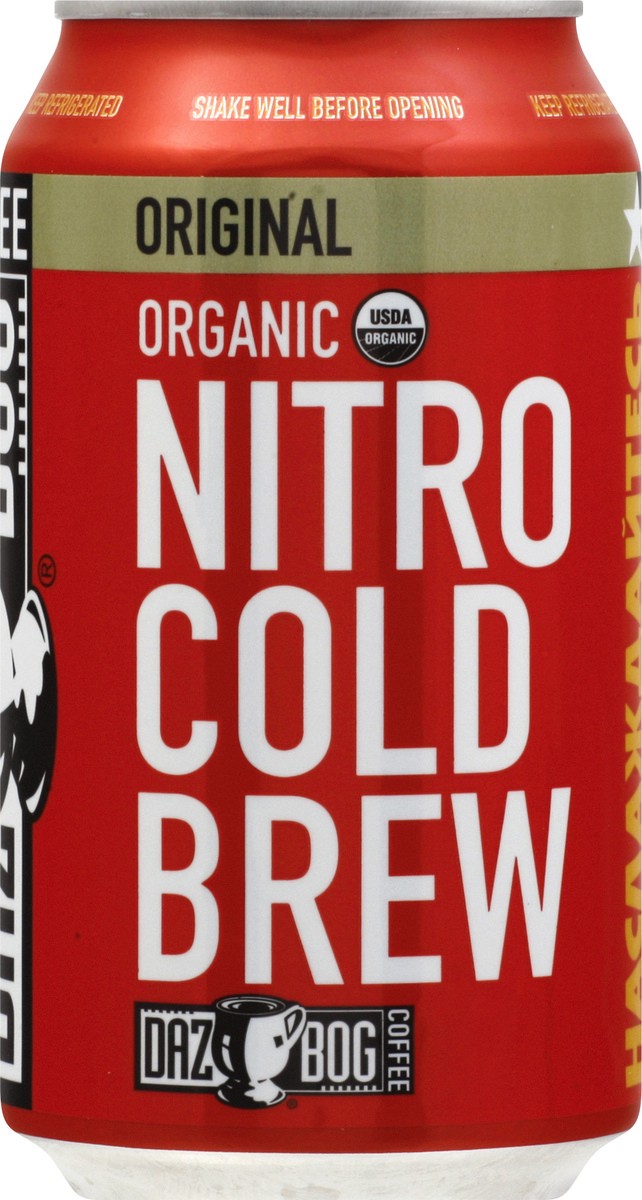 slide 12 of 12, DazBog Coffee Organic Nitro Cold Brew Original Coffee 1 ea, 1 ct