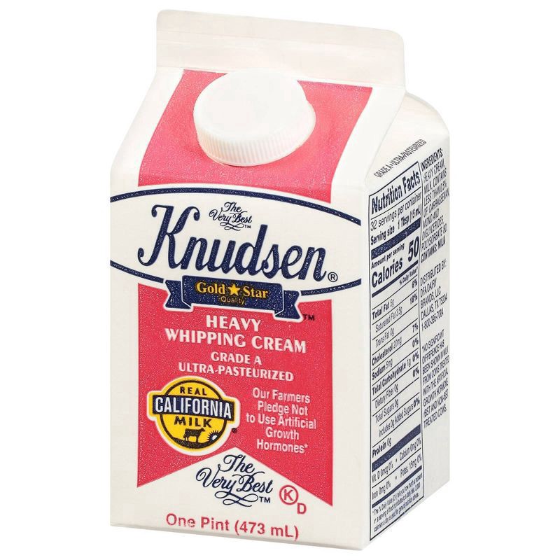 slide 4 of 5, Knudsen Heavy Whipping Cream 1 pt, 1 pint