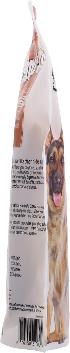 slide 4 of 9, Ruffin' It Chomp'ems Slow Roasted Purehide Dog Chews 6.35 oz Pouch, 6.35 oz