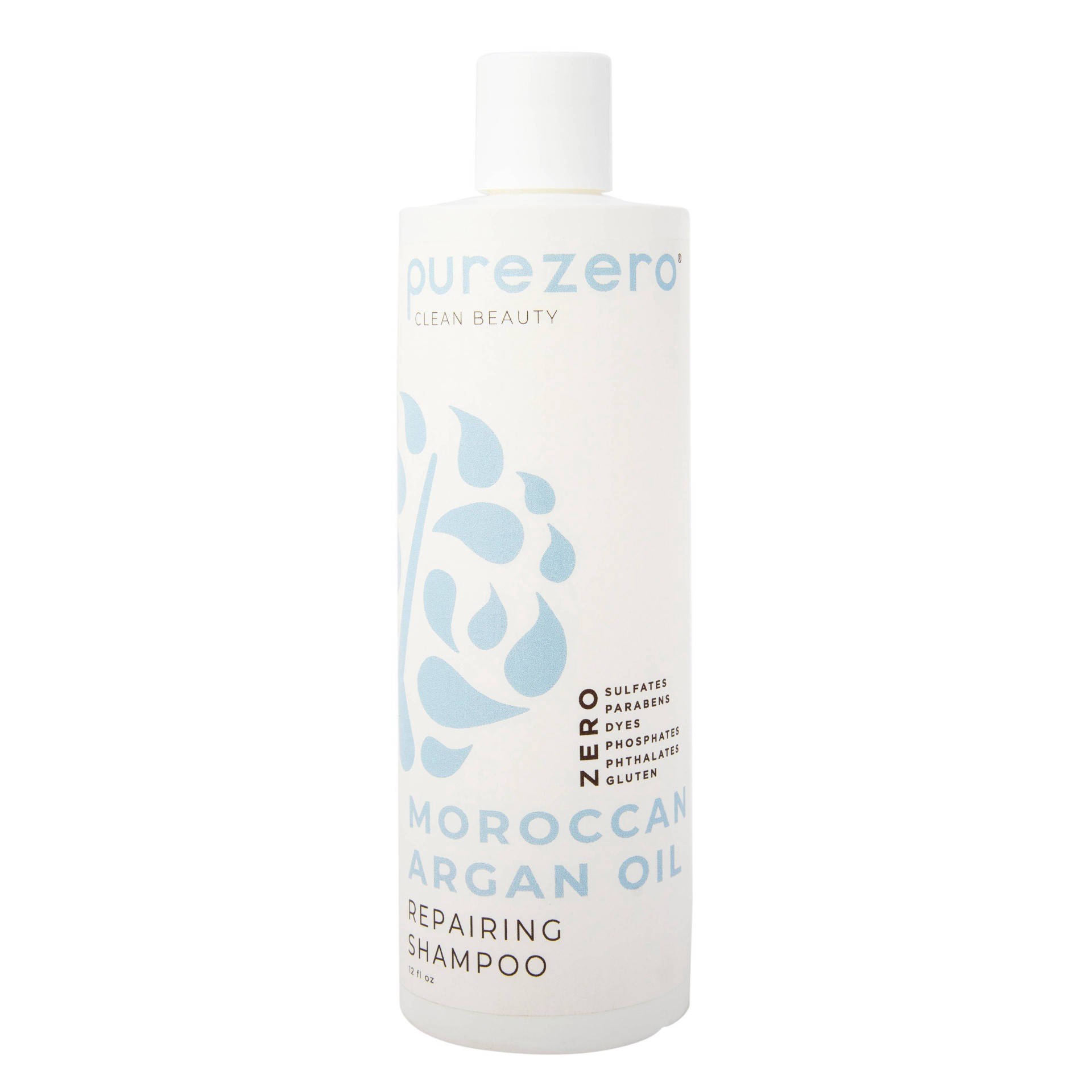 slide 1 of 9, Purezero Moroccan Argan Oil Repairing Shampoo, 12 fl oz