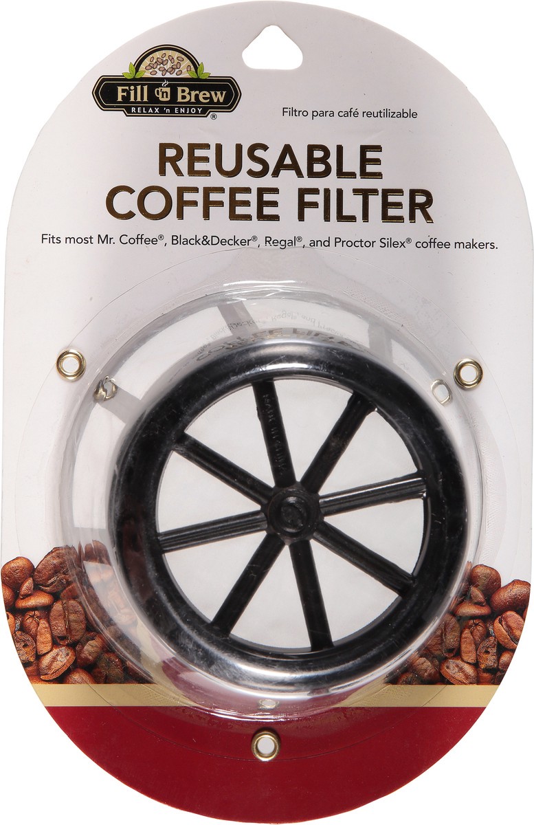 slide 3 of 12, Fill 'n Brew LaMi Coffee Filter Basket, 1 ct