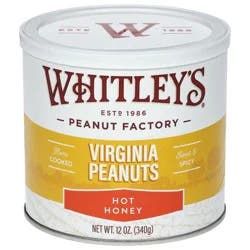 Whitley's® Peanut Factory Hot Honey Virginia Peanuts
