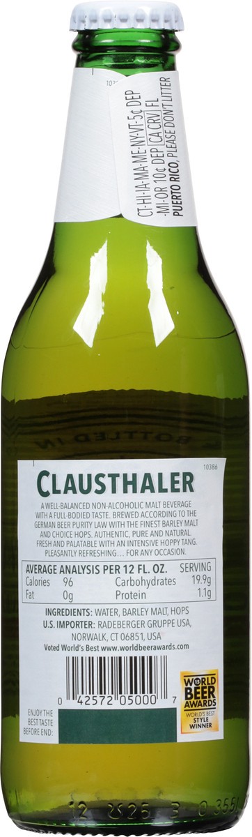 slide 3 of 9, Clausthaler N/A Original - 12 oz, 12 oz