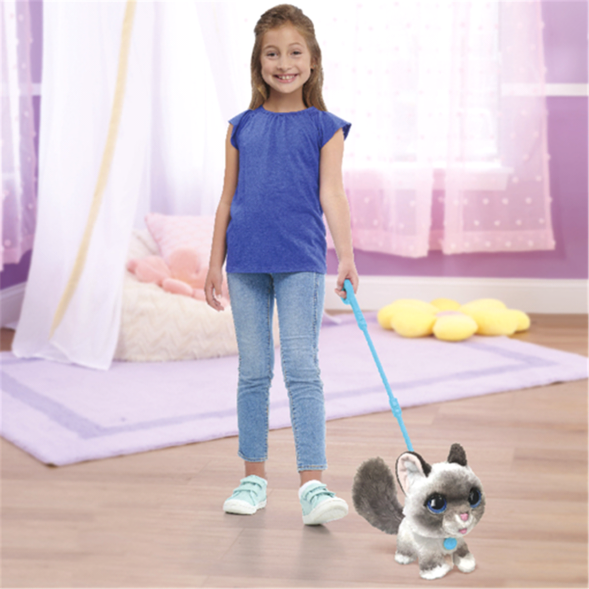 slide 1 of 1, FurReal Friends FurReal Wag-a-lots Kitty, 1 ct