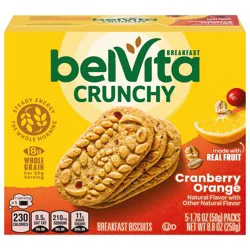 belVita Cranberry Orange Breakfast Biscuits