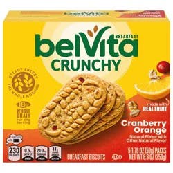 belVita Cranberry Orange Breakfast Biscuits