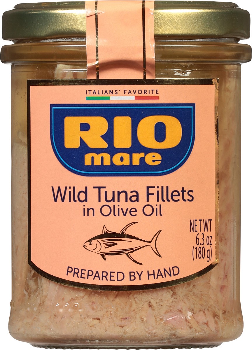 slide 5 of 9, Rio Mare Wild Tuna Fillets in Olive Oil 6.3 oz, 6.3 oz
