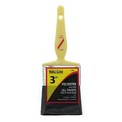 slide 1 of 1, Linzer Utility Polyester Paint Brush, 3 in