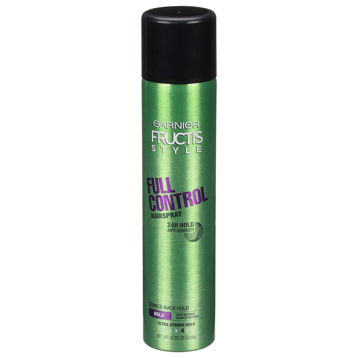 slide 1 of 9, Garnier Fructis Style Full Control Anti-Humidity Hairspray, Ultra Strong Hold, 8.25 oz