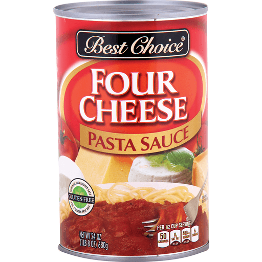 slide 1 of 1, Best Choice Four Cheese Pasta Sauce, 26 oz