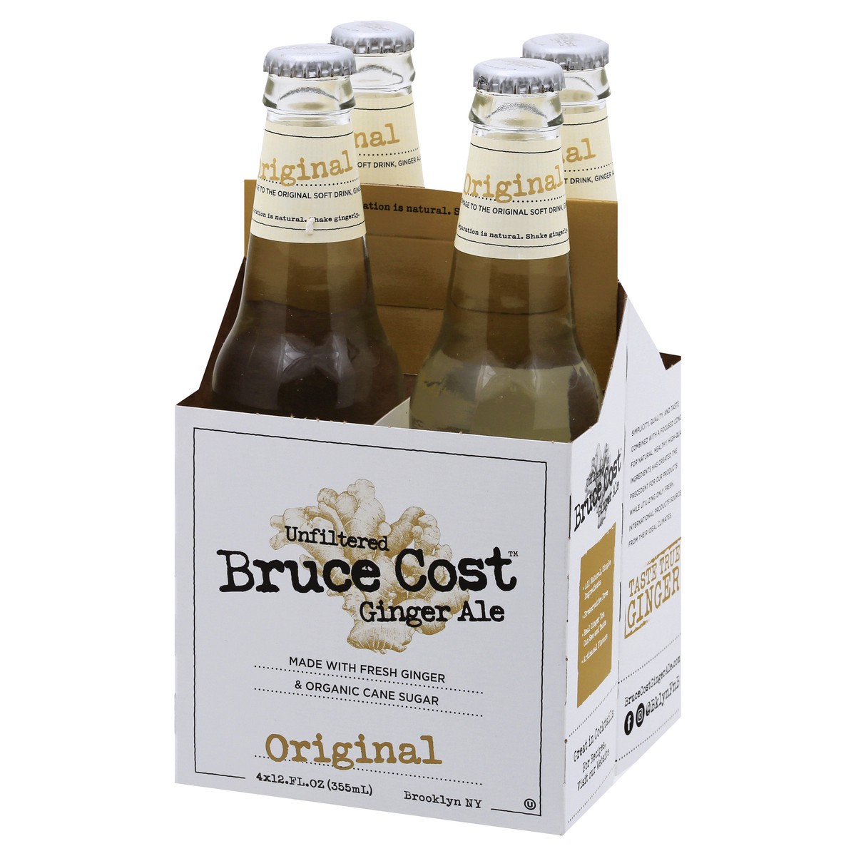 slide 6 of 11, Bruce Cost Ginger Ale - 48 fl oz, 4 ct