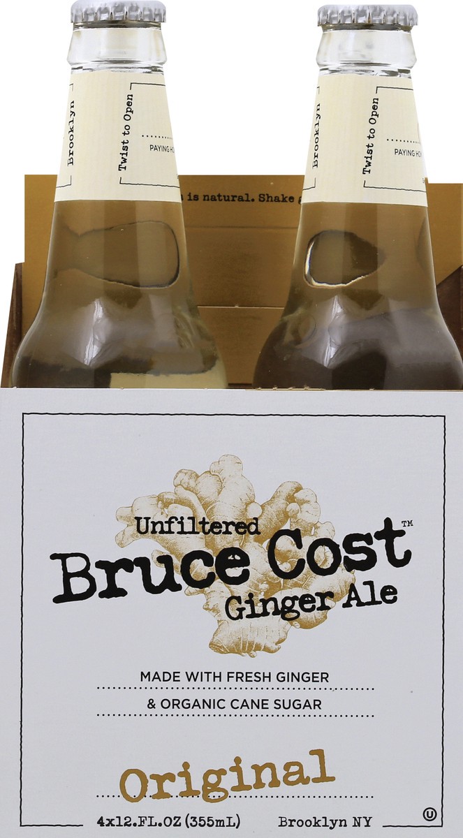 slide 8 of 11, Bruce Cost Ginger Ale - 48 fl oz, 4 ct