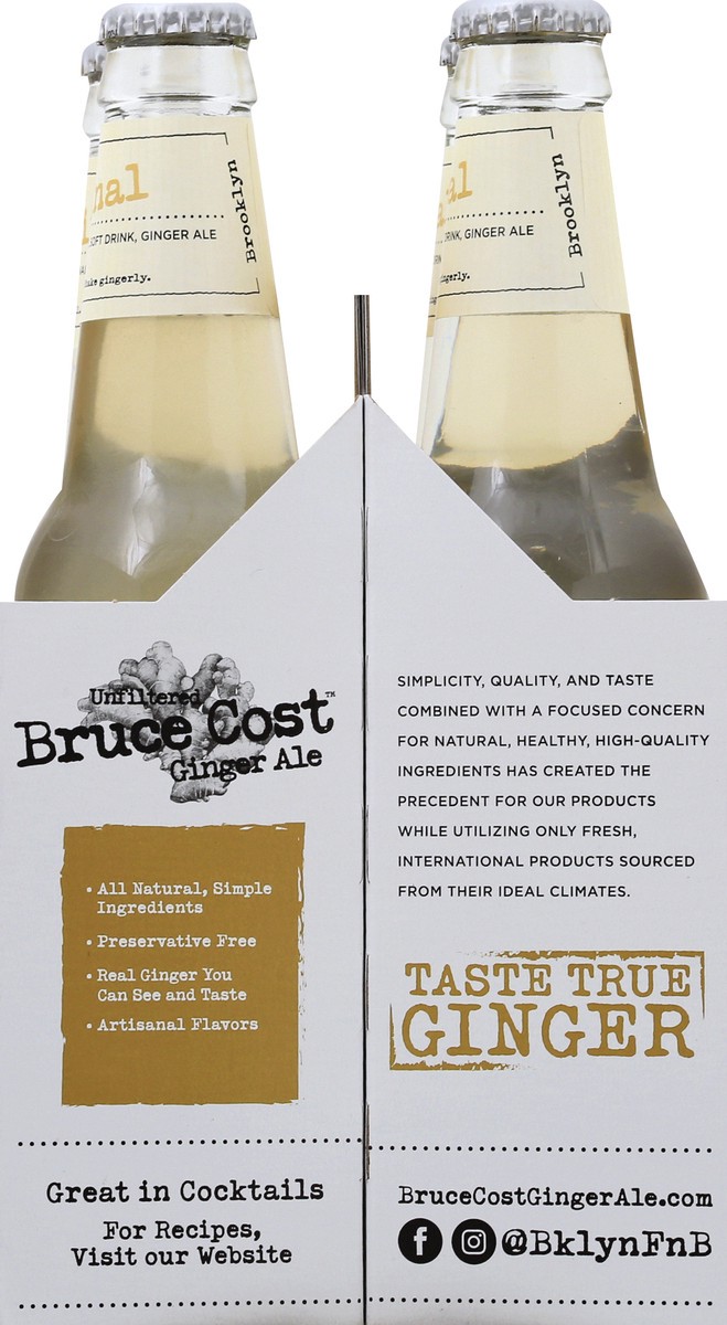 slide 3 of 11, Bruce Cost Ginger Ale - 48 fl oz, 4 ct