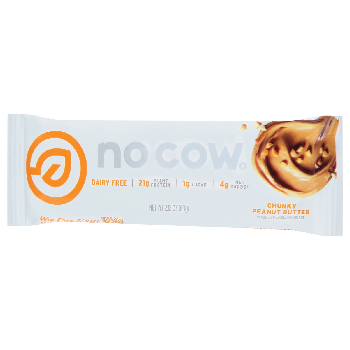 slide 6 of 13, No Cow Protein Bar Chunky Peanut Butter, 2.12 oz