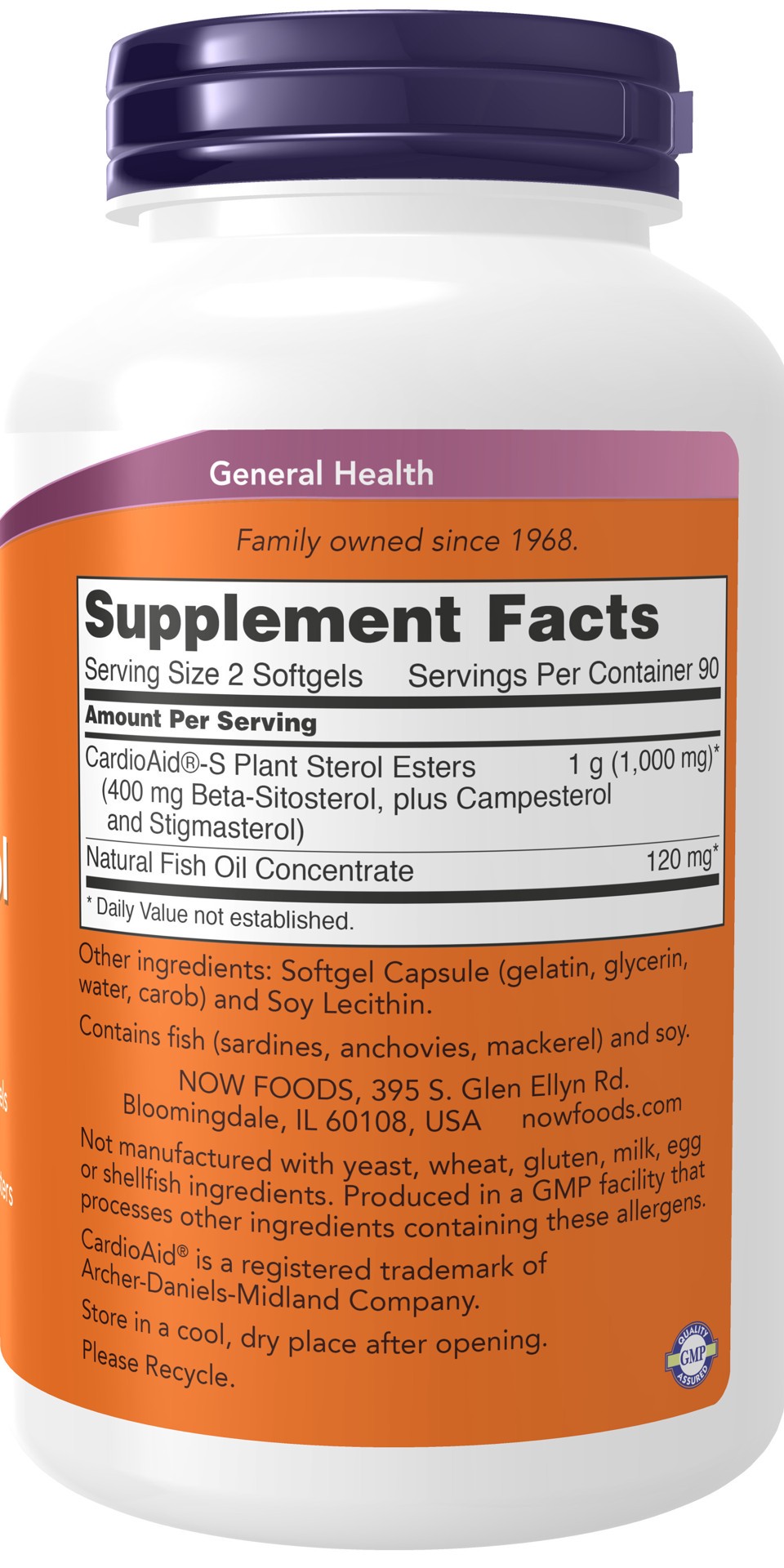 slide 2 of 4, NOW Beta-Sitosterol Plant Sterols - 180 Softgels, 180 ct