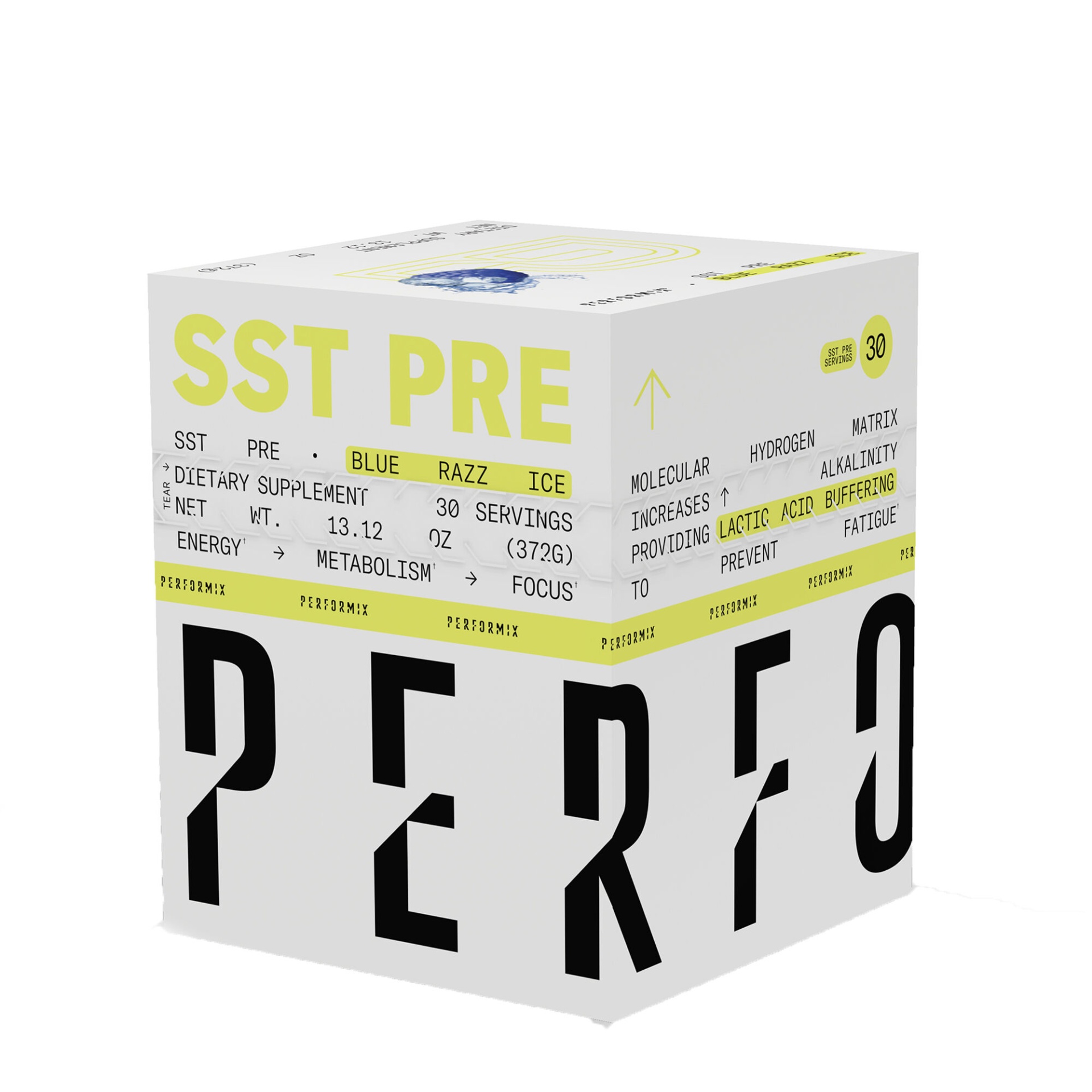 slide 1 of 1, Performix SST Pre - Blue Razz Ice, 1 ct