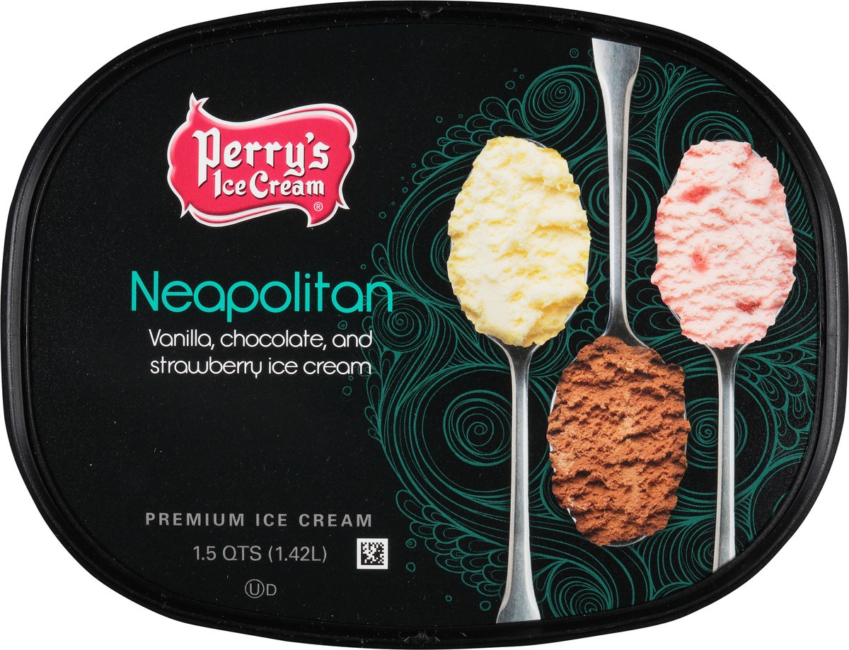 slide 10 of 13, Perry's Ice Cream Premium Neapolitan Ice Cream 1.5 qt, 1.5 qt