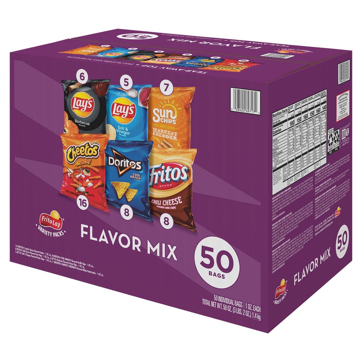 slide 2 of 11, Frito-Lay Flavor Mix, Variety Packs, 1 oz