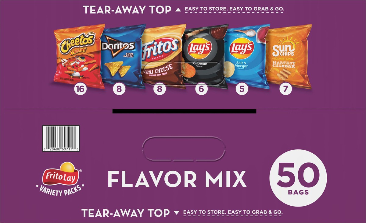 slide 9 of 11, Frito-Lay Flavor Mix, Variety Packs, 1 oz