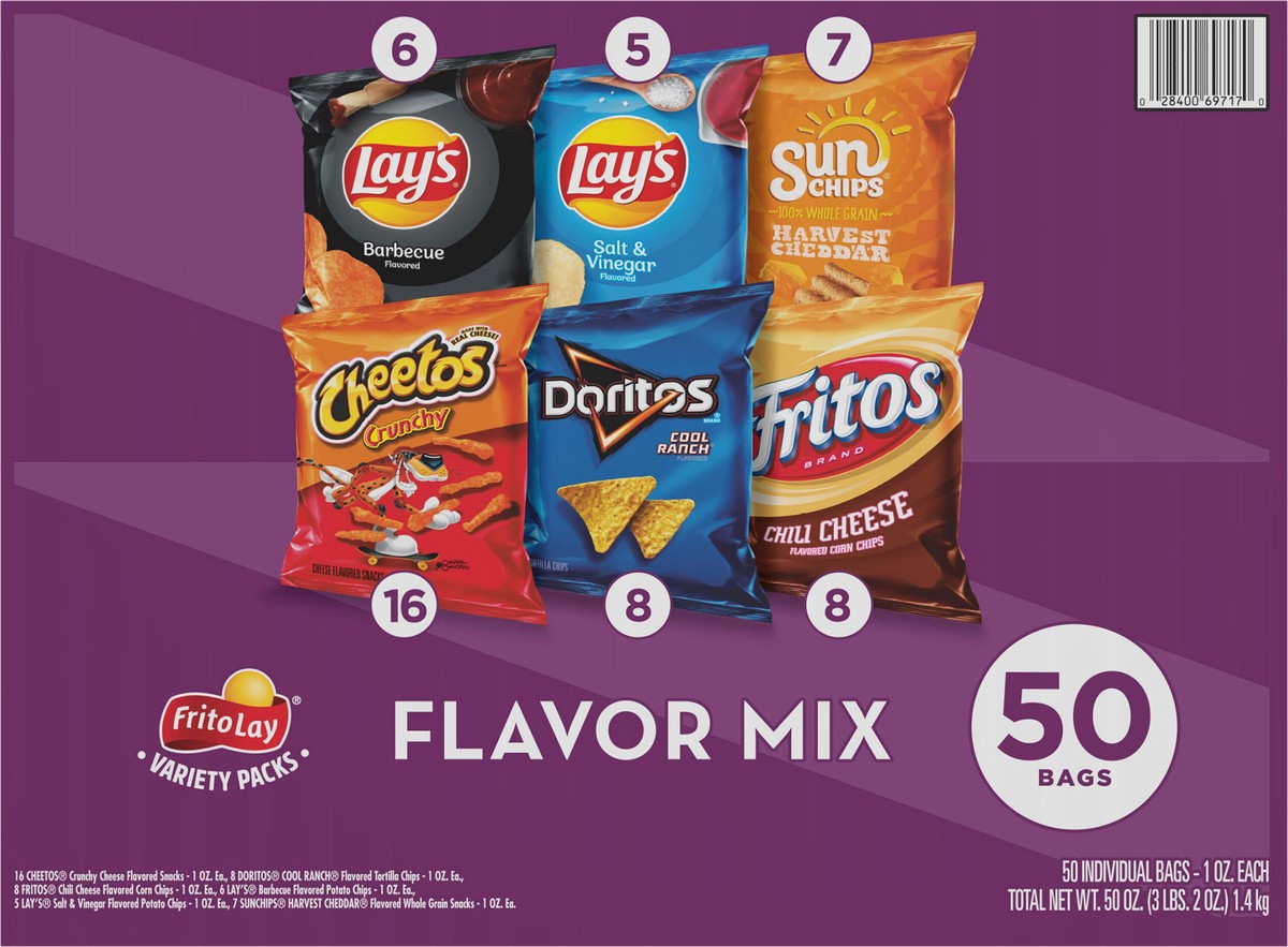 slide 4 of 11, Frito-Lay Flavor Mix, Variety Packs, 1 oz