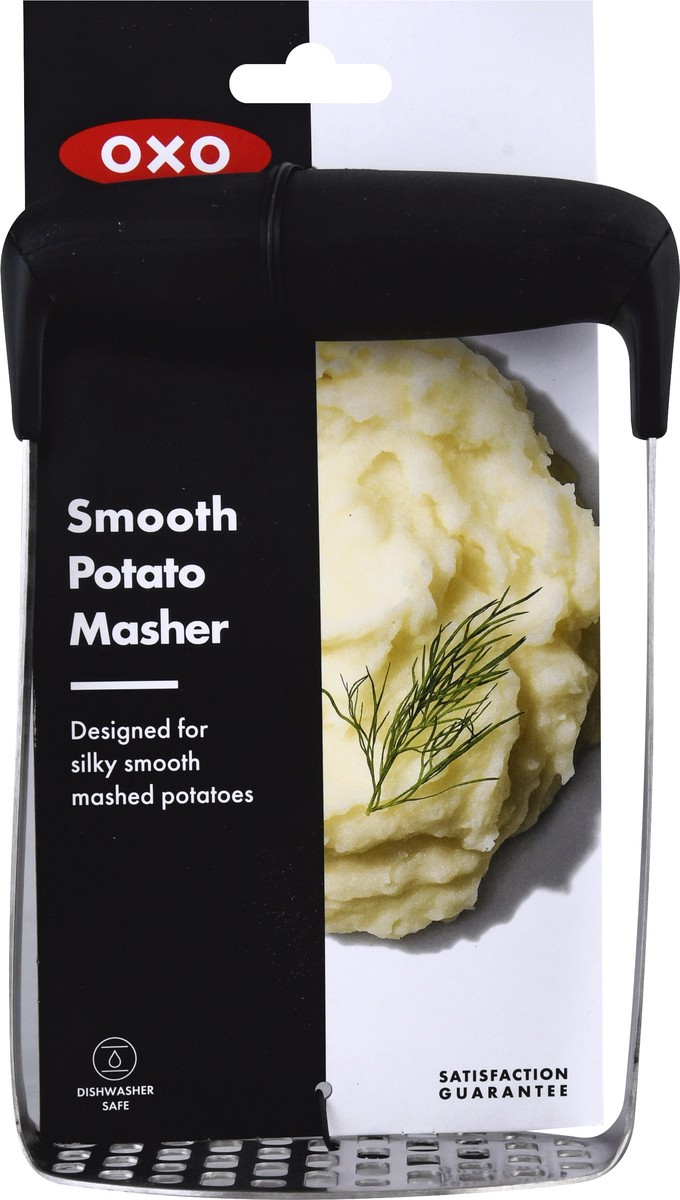 slide 8 of 10, OXO Good Grips Smooth Potato Masher 1 ea, 1 ea