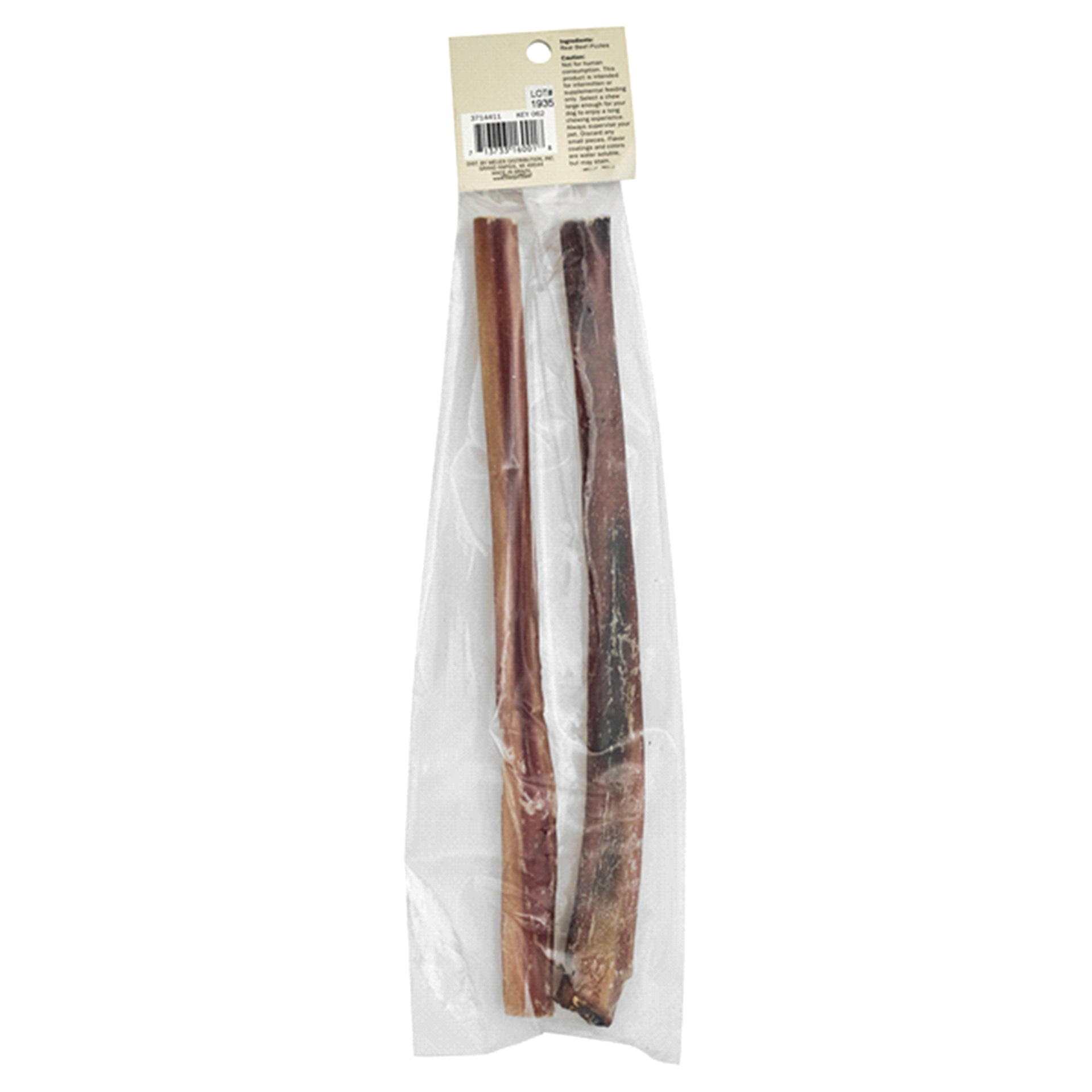 slide 5 of 5, Meijer Main Choice Bully Sticks Dog Chews, 2 ct