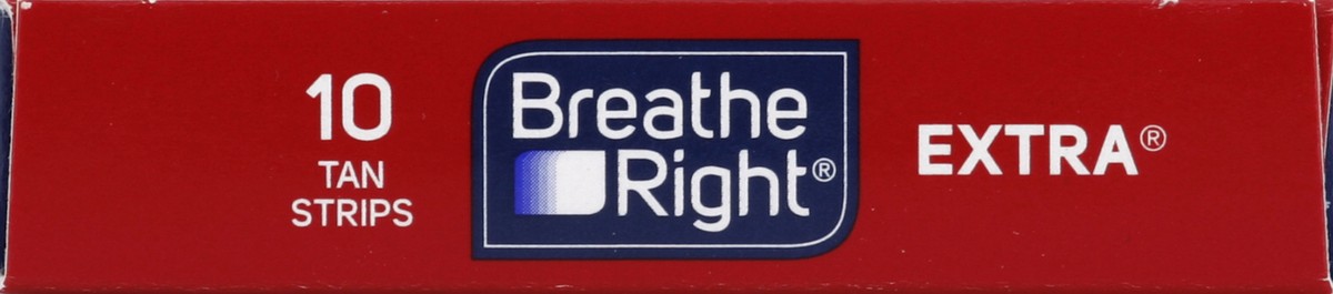 slide 5 of 5, Breathe Right Strips Ex, 10 ct