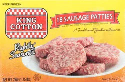 King Cotton Breakfast Pork Patties