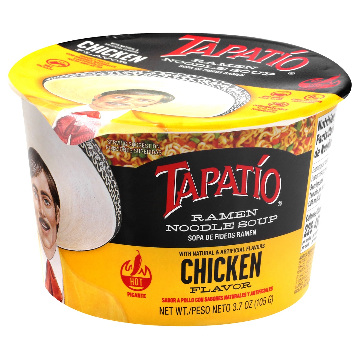 slide 2 of 11, Tapatio Ramen Noodle Soup, Chicken Flavor, 3.7 oz