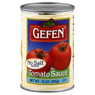 slide 1 of 1, Gefen Sugar Free Tomato Sauce - 15 oz, 15 oz