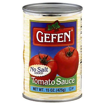 slide 1 of 1, Gefen Sugar Free Tomato Sauce, 15 oz