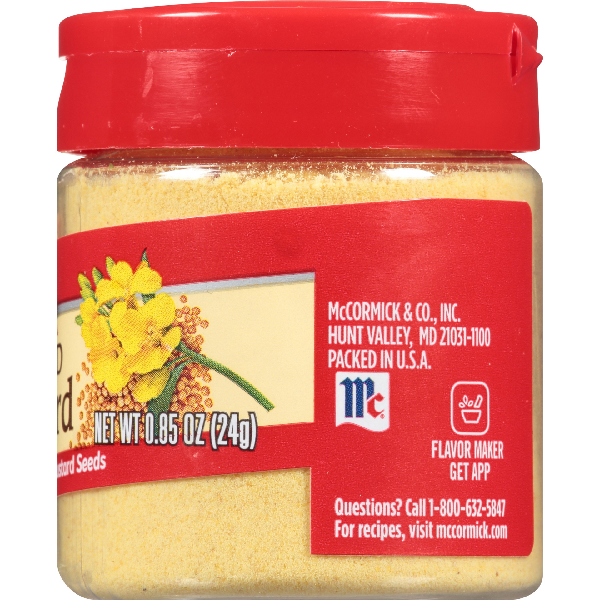 slide 7 of 7, McCormick Ground Mustard, 0.85 oz