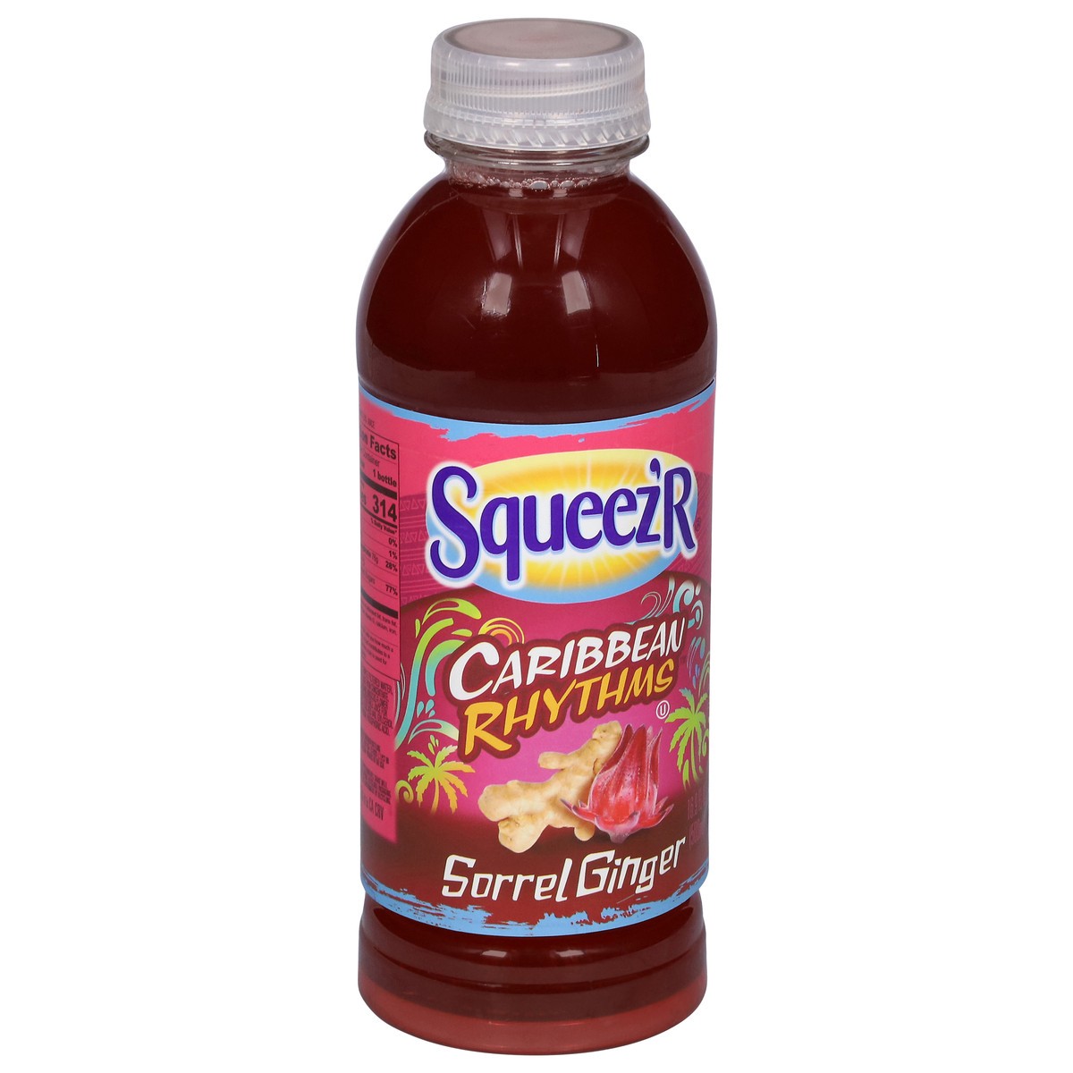 slide 13 of 14, Squeez r Caribbean Rhythms Sorrel Ginger - 16.9 fl oz, 14 oz