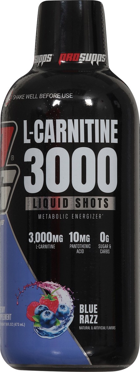 slide 13 of 15, ProSupps Blue Razz L-Carnitine 3000 16 fl oz, 16 fl oz