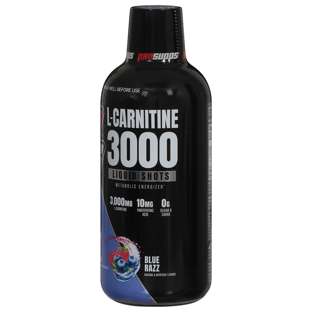 slide 14 of 15, ProSupps Blue Razz L-Carnitine 3000 16 fl oz, 16 fl oz