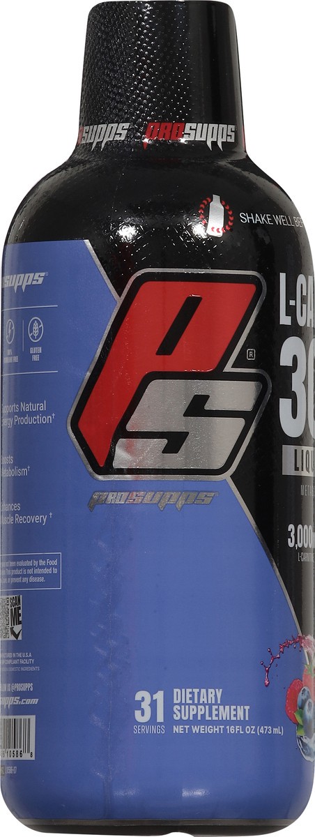 slide 5 of 15, ProSupps Blue Razz L-Carnitine 3000 16 fl oz, 16 fl oz